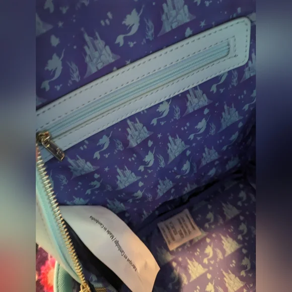 Disney Loungefly The Little Mermaid Mini Backpack - Picture 16 of 16